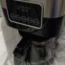 SHARDOR 10-Cup Programmable Coffee Maker, Regular & Strong Brew Drip Coffee Machine for Home and Office, Auto Shut Off, Permanent Filter, Silver