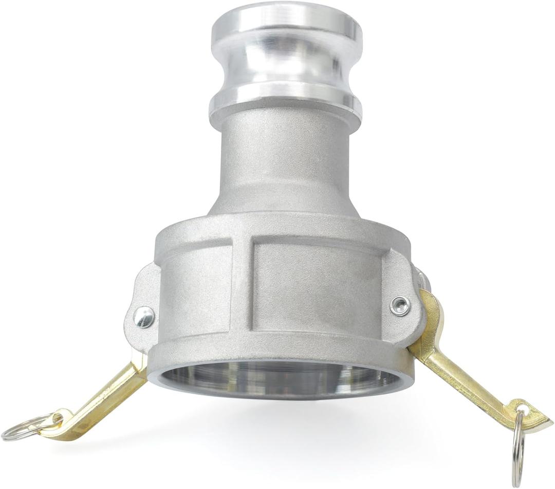 CAM-3020-DA Camlock Fitting Type DA 3" Female Camlock x 2" Male Camlock Cam and Groove Hose Fitting Coupling Reducer Adapter -20-150