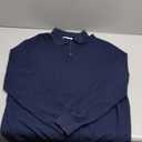 Theory Men's Goris Polo Long Sleeve in Light Bilen M