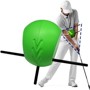 The Connector Golf Training Aid, Golf Swing Trainer for Posture Correction Practice, Golf Swing Training Aid, Golf Training Aids Helps Train Proper Swing Mechanics, Arm Structure (Light Green)
