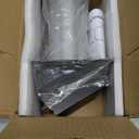 4 Inch Hooded Wall Vent with Screen and Damper,Outdoor Dryer Vent Cover for 4 inch Pipe,Wall Exhaust Vent Cover Cap External Extractor for House Ventilation&Outside Air Exhaust,Galvanized Steel,Black