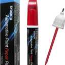 SYOAUTO Multicoat Red PPMR Touch Up Paint for Tesla Model Y 3 X S Car Touch Up Paint Pen 0.4 oz Automotive Scratch Repair Pen Brush and Tip 2 in 1 Pen (Multicoat Red PPMR)
