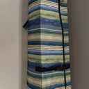 Elevon Camping Chair, Oversized Folding Chair with Canopy, Portable Outdoor Chair with Arms, Cup Holder and Carry Bag for Camping, Fishing, Beach, and Sports, Turquoise