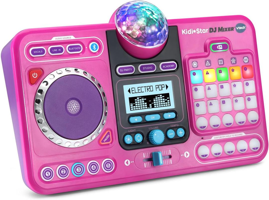 VTech Kidi Star DJ Mixer, Pink