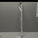 Adjustable Double Curtain Rod with 2.5 and 3.5 Inch Projection - 28-48 Inches, White Finish, Includes Mounting Hardware - 1 Pack