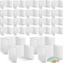 30 Pcs Desk Dividers for Students 14  17.5  14 Inch Plastic Durable and Waterproof Privacy Folders Shields Test Dividers with Classroom Privacy Boards for School Study Teacher Supplies (White)