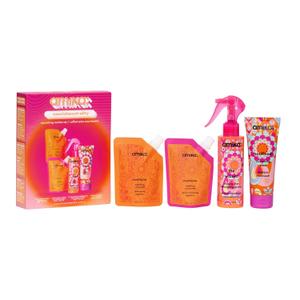 amika nourishment-ality nourishing routine set | gift set for soft hair, TSA travel approved