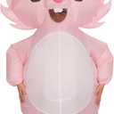 Carrot and Rabbit Inflatable Costume Adult, Full Body Blow Up Costume for Halloween Easter Carnival Christmas Drag Party