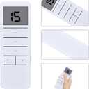 Replacement Remote Controller for DOOYA DD2702H Motorized Curtains, Electric Roller Blinds and Shades 433MHz 15-Channel Transmitter