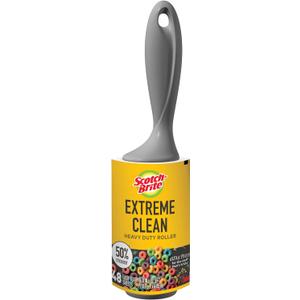 3M 830R-S-48 Scotch-Brite 50% Stickier Lint Roller-48 Sheets 4" X25.1