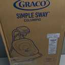 Graco Simple Sway Baby Swing, SidetoSide Motion, Infant Swing with 6 Speeds, Vibration, Ivy
