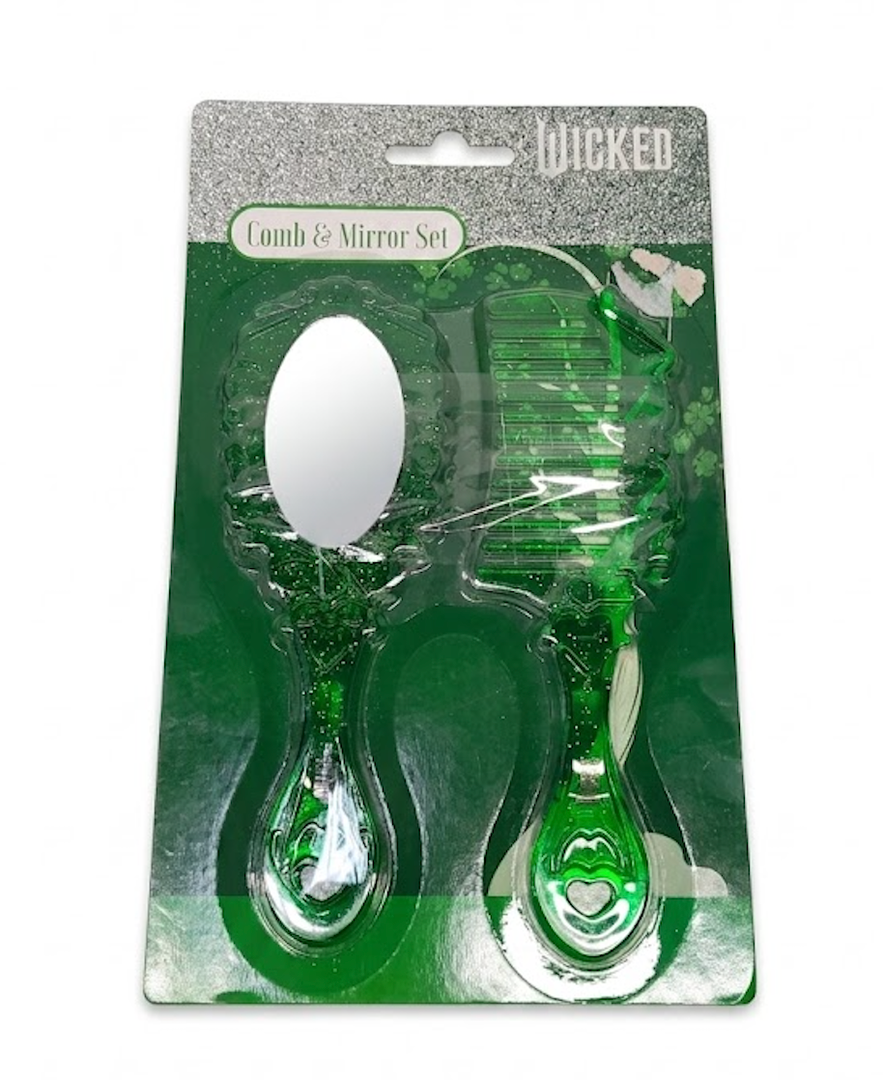 Wicked Comb And Mirror Set- Pack Of 2