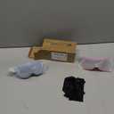 Kids Safety Goggles, Kids Lab Goggles,Soft silicone nose cushion and adjustable headband (Blue+pink)