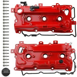 Aluminum Valve Cover Set Compatible with Nissan Pathfinder Murano Altima Infiniti QX60 JX35 3.5L V6 2007-2015 Replace 13264JN01A 13264JN11B
