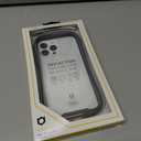 iFace Reflection Designed for iPhone 13 Pro Max (6.7")  Cute Shockproof Hybrid [9H Tempered Glass + Bumper] Wireless Charging Compatible Clear Case - Gray