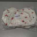 2 x Insulated Lunch Box For Girls Small Lunch Bag Adult Women Work Kawaii Tote For Teen School Cute Compact Lunch Pail Keep Warm Lunch Pale For Ladies Teacher (00 Strawberry)