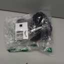 Mini Doll Car Seat for 17cm Dolls, Clip-On Air Vent Safety Seat with Soft Plush Cushion and ABS Base, Cute Car Decoration & Display Stand for Collectors and Toy Fans, Black