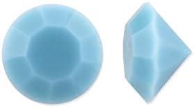 Preciosa Crystal Maxima Chaton 3mm (PP24) Turquoise (Package of 50)