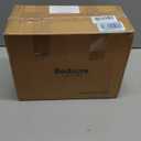 Bedsure Calming Dog Bed Medium Size Dog - Donut Washable Medium Pet Bed, 30 inches Anti-Slip Round Fluffy Plush Faux Fur Cat Bed, Fits up to 45 lbs Pets, Camel