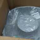 Large Cat Tunnel Bed for Indoor Cats with 3 Toys, Scratch Resistant Donut Cat Bed, Up to 30 Lbs (L 24x24x11, Light Grey)