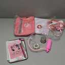 Sundaymot Doctor Kit for Girls, 34 Pcs Doctor kit for Toddlers 3-5 with Medical Storage Bag & Real Stethoscope Pretend Play Doctor Set, Doctor Play Gift for Kids Toddlers Role Play