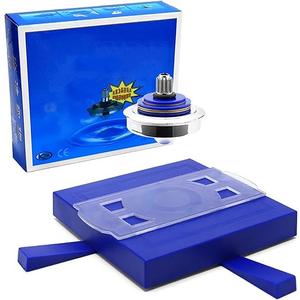 Suspended Gyroscope Magnetic Suspension Gyroscope Force and Magnetic Phenomena Physics Magnetic Levitation Demonstration Teaching Instrument Anti Gravity Magnetic Blue