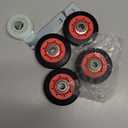 4392067 Dryer Repair Kit and W10837240 Dryer Idler Pulley Fit for Whirlpool Maytag Admiral Kenmore Dryer - Bravos Dryer parts and Duet Dryer Parts Compared to # 4392067VP 80047 587637 by Funmit