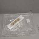 12"x16" Clear Acrylic Serving Tray with Golden Handles, Sturdy Huge Capacity Acrylic Tray for Coffee, Juice, Kitchen and Desk Organizer, Storage Tray (12"x16")