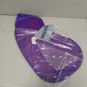 Pop Up Laundry Hamper, Mesh Laundry Basket Collapsible, Foldable Hamper for Travel and Storage (Purple)