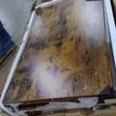 DWVO Double Dog Crate TV Stand with Dog Feeder, 74.8" Wooden Large Dog Kennel with Storage, Double Dog Crate Furniture for 2 Small Medium Dogs, Brown