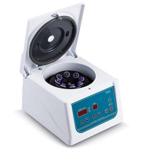 CGOLDENWALL Centrifuge Machine Lab PRP Benchtop Centrifuge 100-4000RPM Low Speed Desktop Centrifuge Machine Timer 1-99min 8x15ml