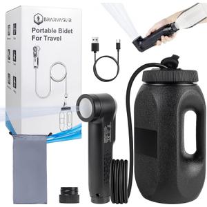 Portable Bidet for Travel, 1600mAh Electric Handheld Bidet with 2.5L Tank
