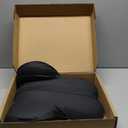 Lumbar Support Pillow for Car and Office Chair, Back Support Pillow for Car Seat, Memory Foam Back Cushion for Low Back Support and Pain Relief (Black)