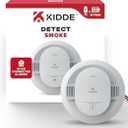 Kidde Hardwired Smoke Detector, 10-Year Battery Backup, Interconnectable, LED Warning Light Indicators, 20SA10