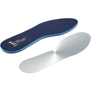 Tuffior Puncture Resistant Flexible Steel Plate Insoles for Men's & Women's Nail Proof Safety Work Shoes - Enhanced Protection for Footwear-One Pairs Insoles & One Pairs Heel Cushions(M)
