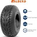 HALBERD 145/70-6 Go Kart Street Mini Bike ATV Tires, 4 PR 145 70-6 Off-road Tires, Tubeless, Pack of 2, P349