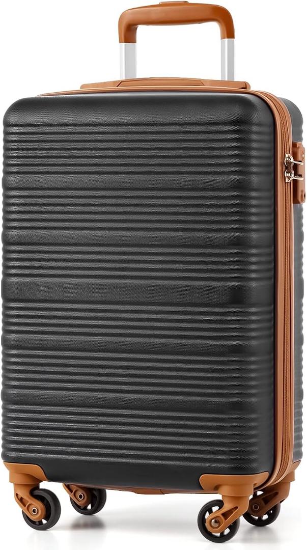 Cabin Suitcase 55x35x20cm for Ryanair, Carry On Suitcase