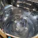 iTouchless 50 Liter / 13 Gallon Sensor Kitchen Trash Can with Odor Filter  Slim Round White Stainless Steel Automatic Garbage Recycling Bin for Home, Office, Business, Garage