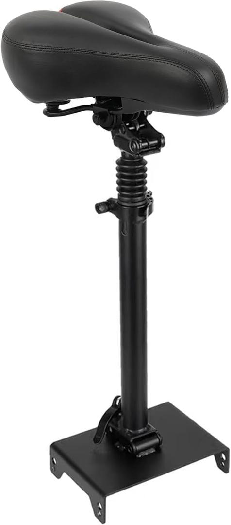Electric Scooter Seat Saddle,Adjustable Height Double Damping Comfortable Saddle Compatible with Ninebot Max G30 Electric Scooter