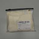 SweatyRocks Women's Cut Out Sexy Crop Tube Top Textured Bandeau Sleeveless Strapless Top (White, L)