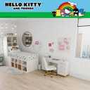 Franco Collectibles Hello Kitty & Friends Bedding Super Soft Cotton 3 Piece Twin XL Sheet Set, College Dorm Essentials, (Officially Licensed Product)