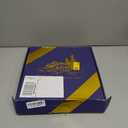 12" Lazy Susan Oak Wood Turntable Organizer for Cabinet, Farmhouse Round Wooden Lazy Susan Organization and Storage for Dining Table, Pantry, Kitchen, Bathroom, Countertop, Cupboard, Home Decor (Brown & Black)