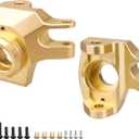 Upgraded Heavy Duty Brass Front Steering Knuckle for Axial SCX10 II 1/10 RC Crawler Upgrades Replacement Parts Weights