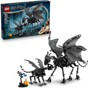 LEGO Harry Potter Thestral Family Building Toy - Pretend Play for Kids, Boys and Girls, Ages 10+ - Collectible Harry Potter Poseable Action Figures - Gift Idea for Christmas - 76458