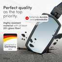 WITTKOP Bike Mirror | Large HD Field of Vision | 360 Rotatable & Foldable | Mounting Above & Below | Break-Proof & Durable | Ebike Accessories, Bike Mirror Handlebar Mount, Bicycle Mirrors