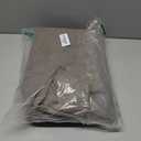 Pitalk Back Tab Linen Curtains 96 inches Long 2 Panels Set for Living Room Sliding Glass Door Dark Taupe Semi Sheer Curtains Light Filtering Canvas Cloth Linen Drapes 96 inch Floor to Ceiling Length