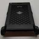 Olympiatools Pack-N-Roll Mesh Rolling Cart, 55 lb, Plastic, Black