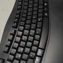 Ergonomic Wireless Keyboard with Wrist Rest, Wave Keys, Comfortable Natural Typing, 2.4GHz Full Size Ergo Wireless Computer Keyboard for Multi-OS, Windows, Mac OS Laptop/PC/Notebook (Black)