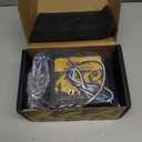 BUNKER INDUST Trailer Brake Breakaway Kit with Charger, LED Display, Switch, 12V 5Ah Battery for Trailer Caravan