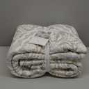 Levtex Home - Becker Taupe Quilt Set - King Quilt and Two King Shams - Ikat - Taupe, Grey and Cream - Quilt (106x92in.) and Shams (20x36in.) - Reversible - Cotton